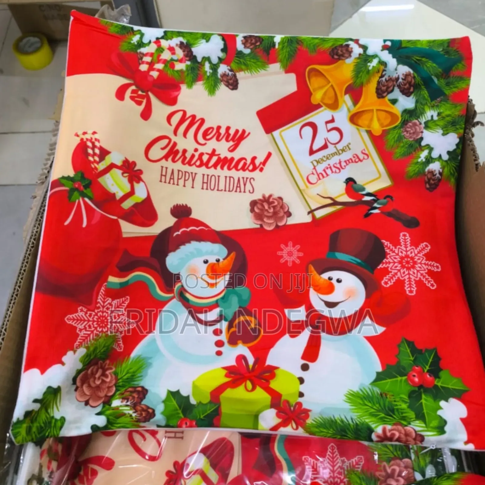 *Christmas Themed Cushion Pillow Cases*