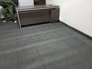 Grey Office Wall to Wall Flooring Carpets Installation