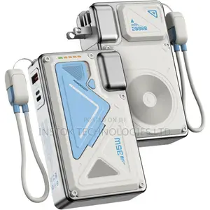 Powerology Power Bank 20000mah Wall Charger 35w Pd