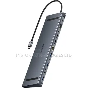Green Lion 12 in 1 Hdmi Ethernet Usb-C Hub