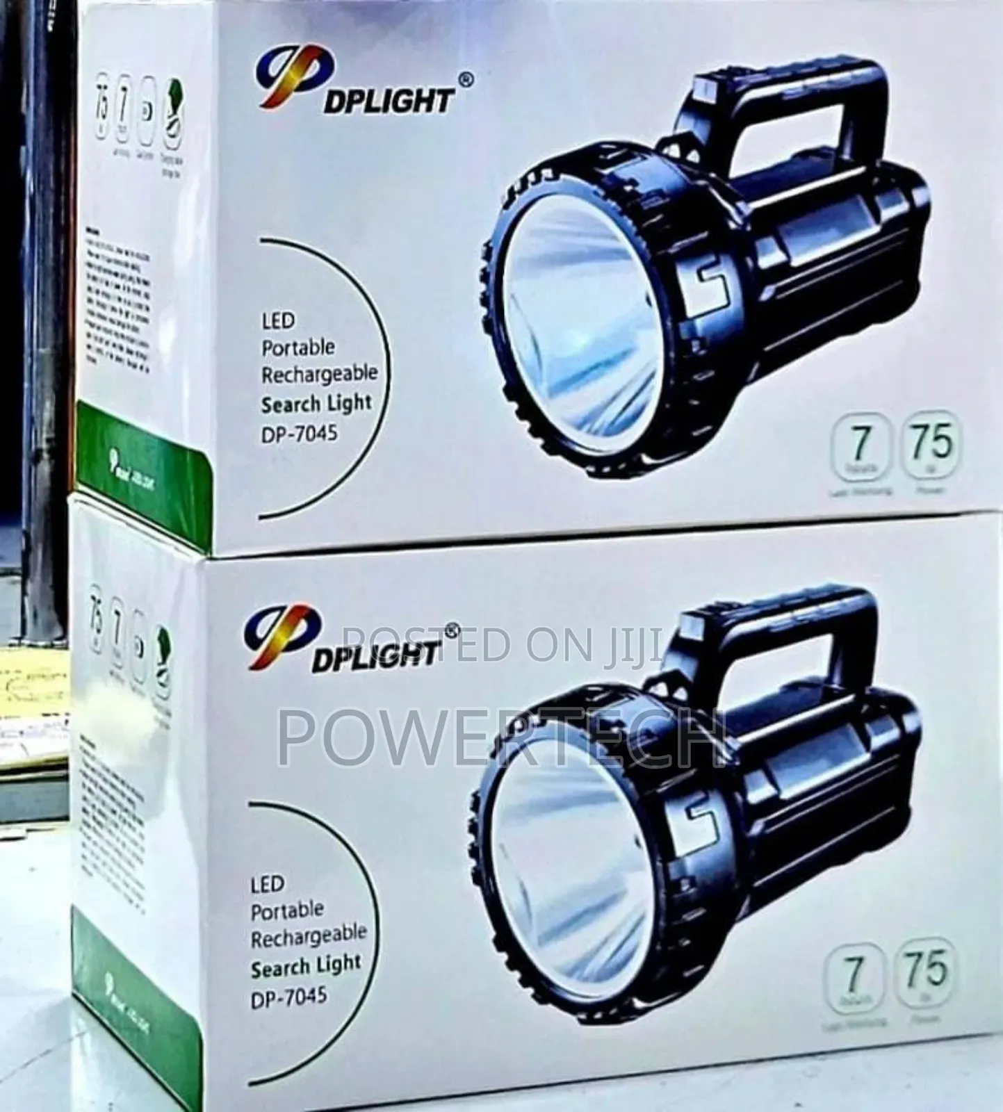 Dp Portable Bright Led Rechargeable Torch