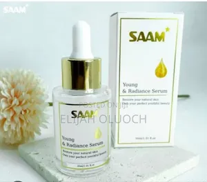 Saam Young and Radiance Serum