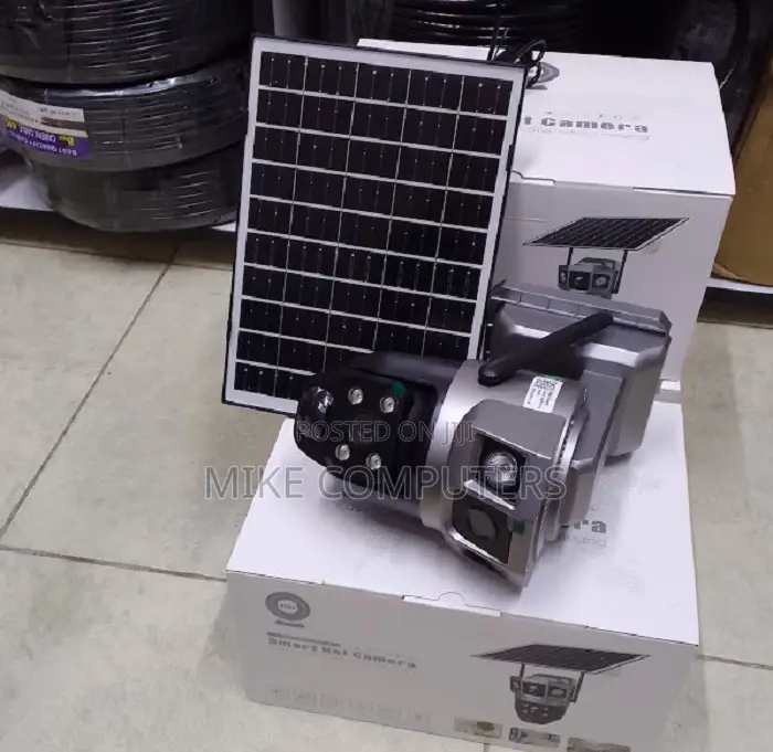 V380 Pro 4g Solar Powered Camera 10x Zoom