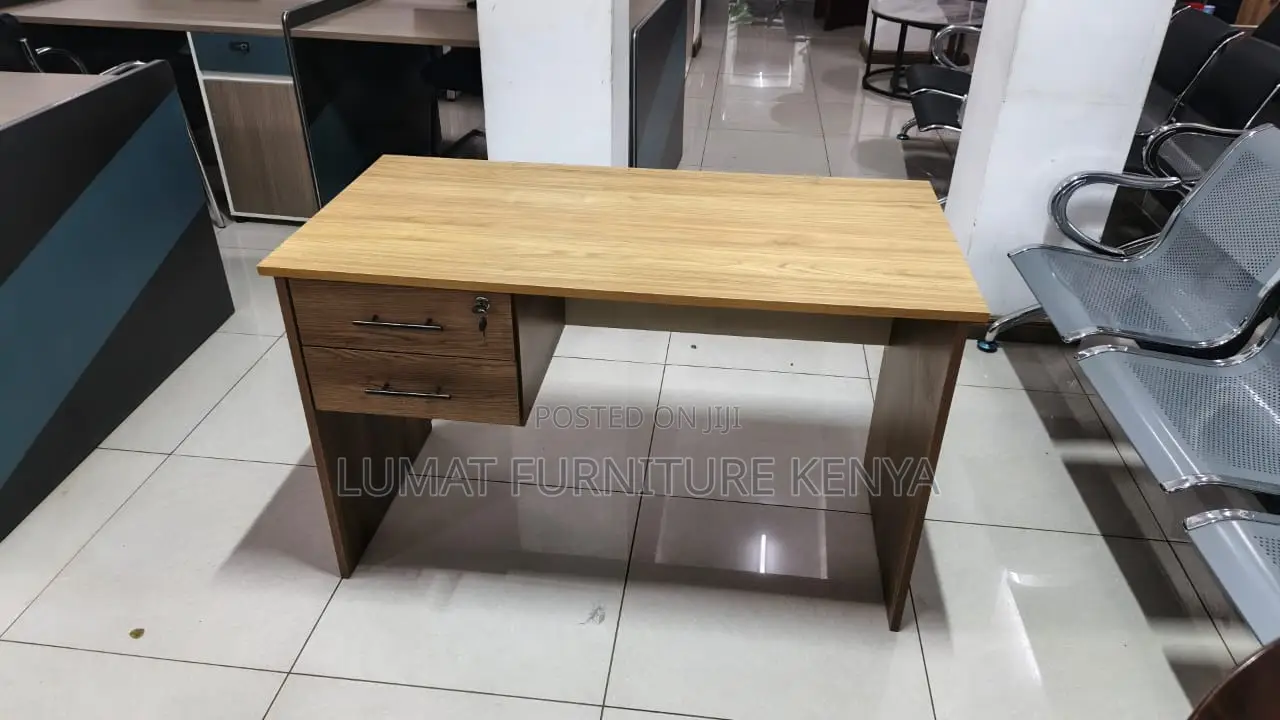 Modern 1.2m 2 Drawer Office Study Desk
