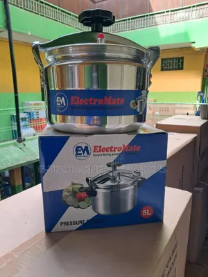 Electromate 5l Non Explosive 2 Handle Manual Pressure Cooker