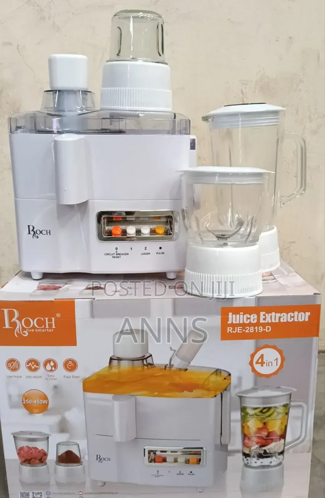 Roch 4 in 1 Food Processor
