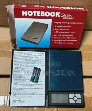 Notebook 500gram Digital Scale