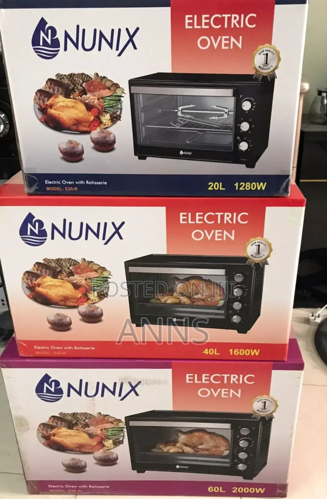 Nunix Oven 40litres