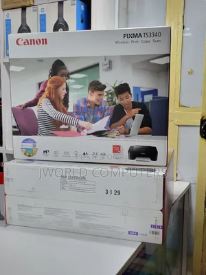 Canon Ts3340 Printer Pixma Ts3340 Wi-Fi, Print, Copy, Scan