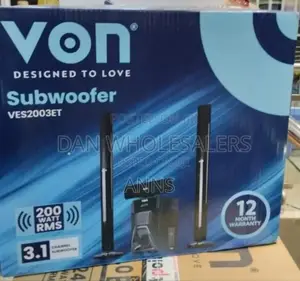 Von 3.1 Subwoofer Hometheatre