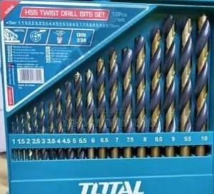 19pcs Total Drill Bits Set