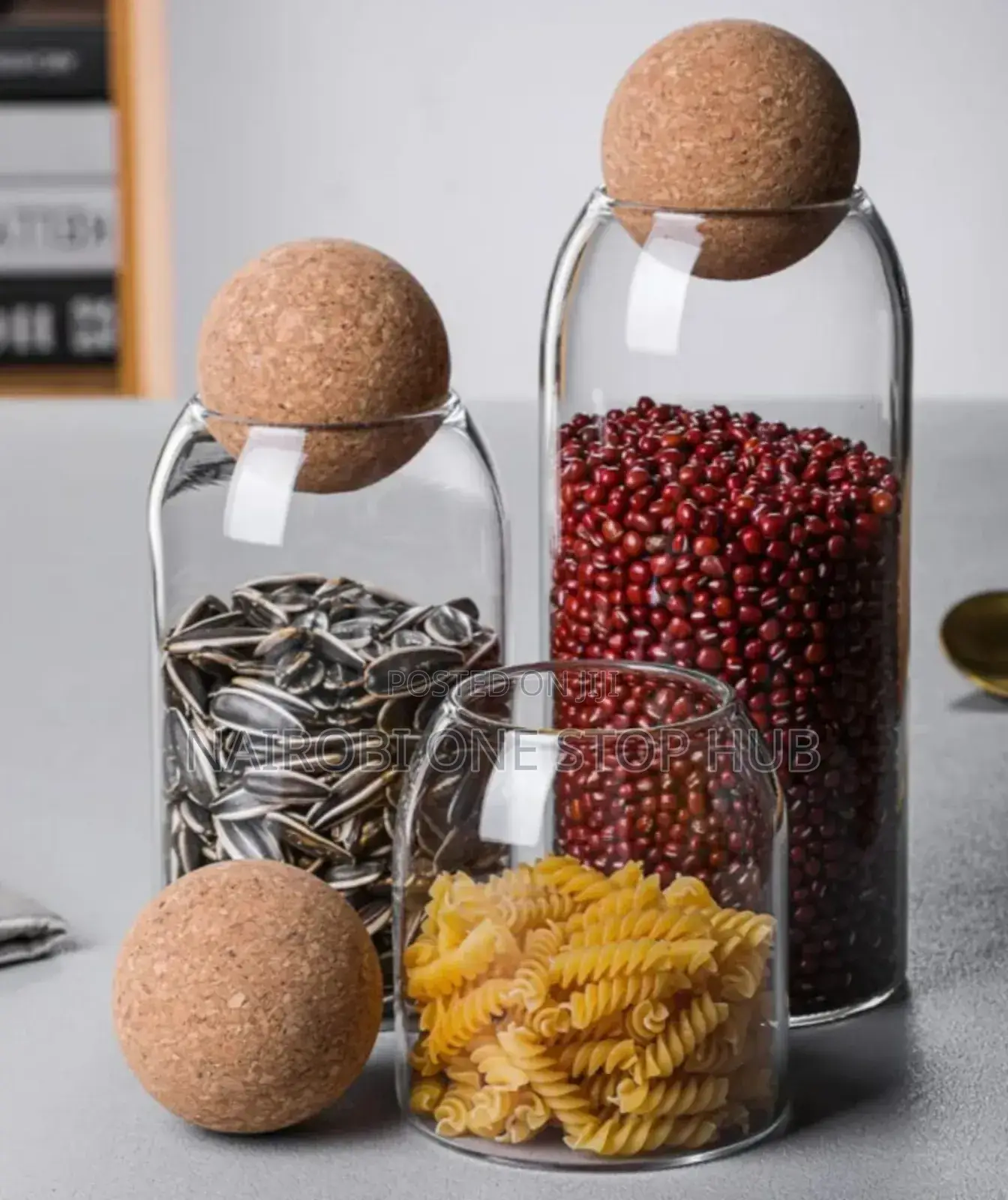 Premium Glass Jar for Pantry Storage