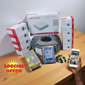 Hikvision 8ch 1080p CCTV Camera Kit With 500gb HDD and 100m Cable