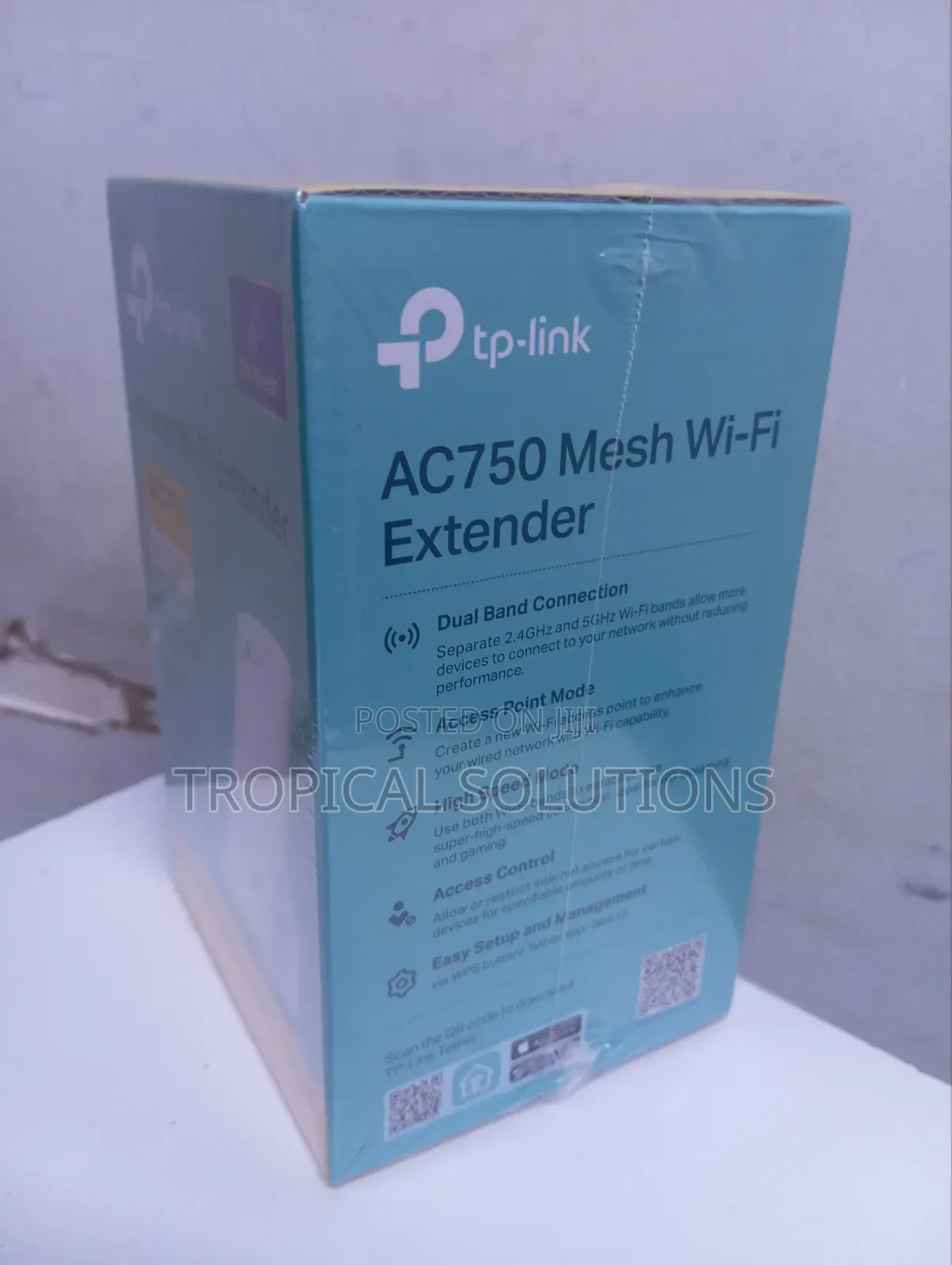 Tp-Link Ac750 Mesh Tl-Re200 N Wall Range Extender Re200
