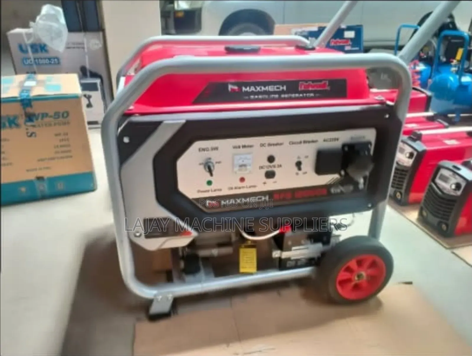 Maxmech Dual Phase Power Generator 12kva Petrol