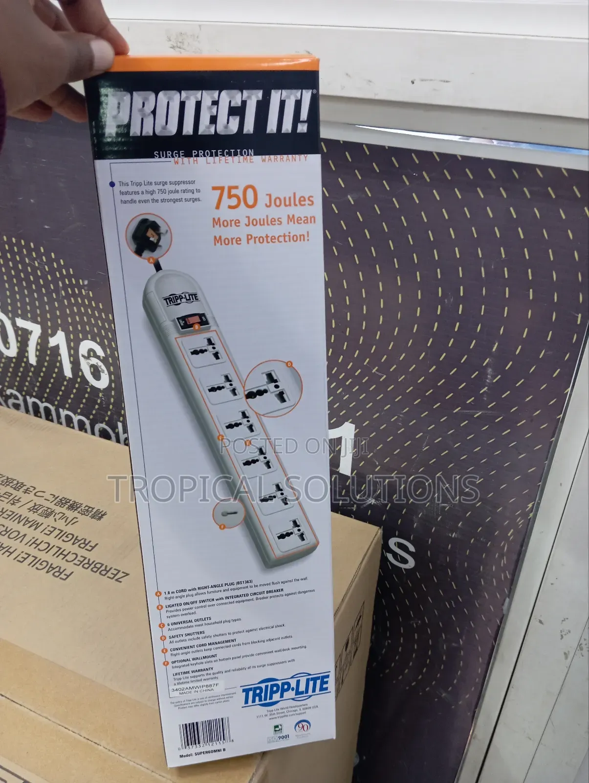 Tripplite 6 Way Extension Available