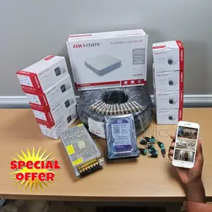 Hikvision 8ch 1080p DVR System Kit With 8 Cameras and 500gb Storage