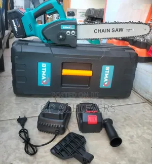 12'inchs Cordless/Rechargeable Chainsaw 198v