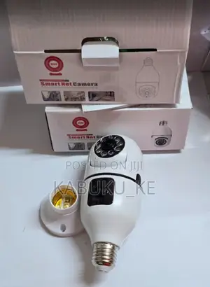 V380 Bulb Wireless Wifi Indoor Camera Dual Lens