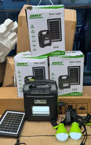 *Dat" Solar Lighting Dt 9026b With *Fm* Mode