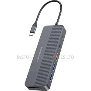 Powerology 12-in-1 Usb-C Hub Pd 100w