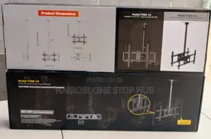 Adjustable Ceiling Mount With Strong Metal Support