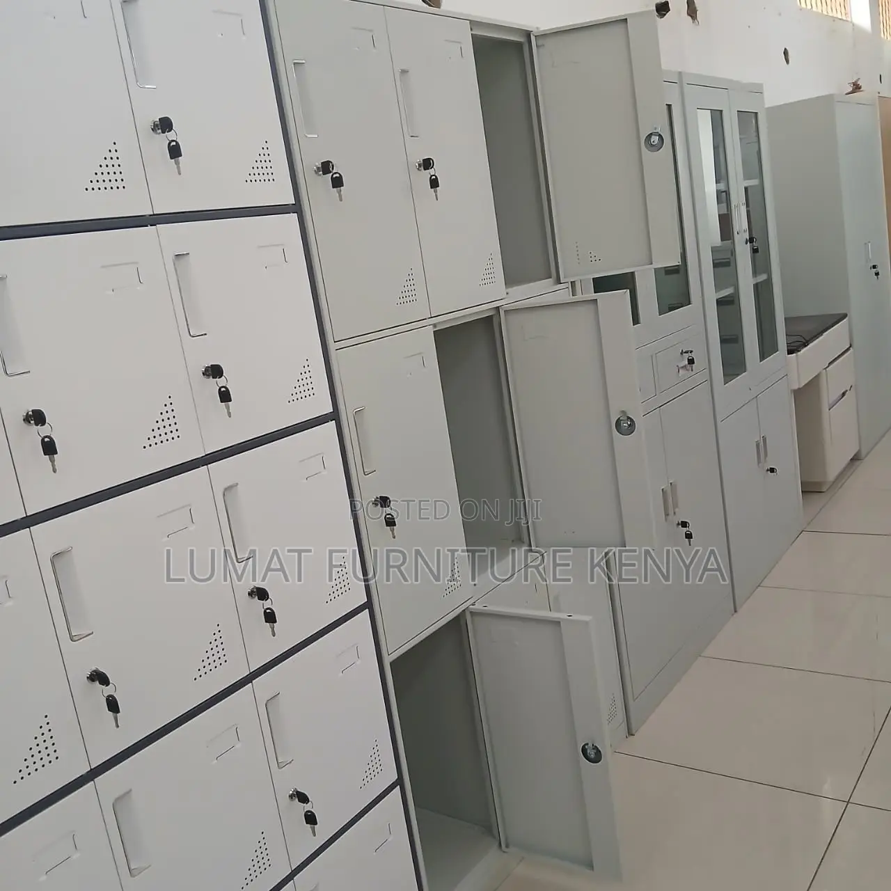 9-Compartment Cabinet