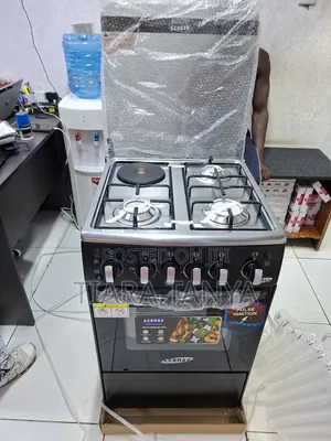 Ecomax 50 by 55 3gas and 1 Electric Hotplate, Electric Oven