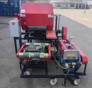 Automatic Round Silage Baler With Diesel Engine