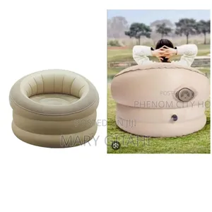 Inflatable Sofa Indoor /
 Outdoor Single Person Automatic Aircushion