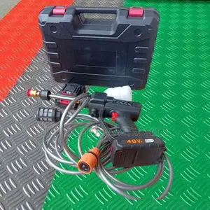 Long Battery Life Cordless Car Washer Gun Portable High Pressure Jet