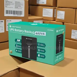 Lightwave 650va Ups With Automatic Voltage Regulation and Backup