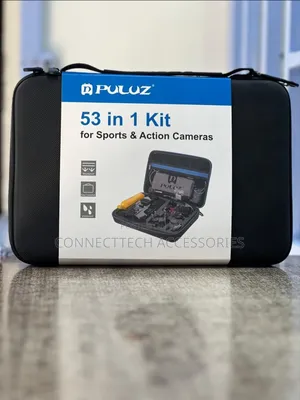 Puluz 53-in-1 Accessory Kit For Sports And Action Cameras