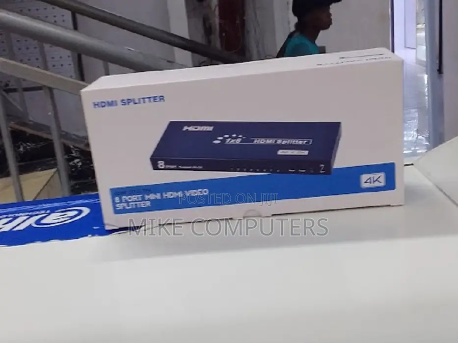 3d 8 Port Hdmi Splitter 1 in 8 Out Audio Video