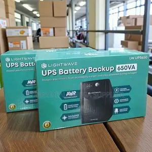 Lightwave 650va Capacity Ups Reliable Power Backup and Protection