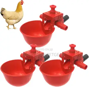 10pcs Automatic Drinking Bowls Drinking Cups Portable for Poultry