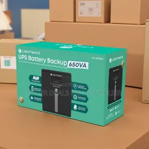 Lightwave 650va Power Backup Ups With Quick Recharge Capability