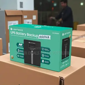 Lightwave 650va Ups With Auto Restart and Voltage Stabilization