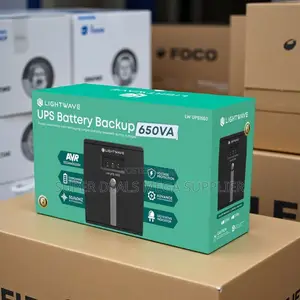 Lightwave 650va Reliable Ups System With Fast Battery Charging