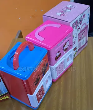 Cute Cartoon Pig Coin Bank With Music