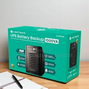 Lightwave 1000va Ups Compact Design With Fast Charging Capability