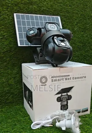 Tripple Lens / 3-Lens 4g Solar Security Camera – With Ultra Hd Video