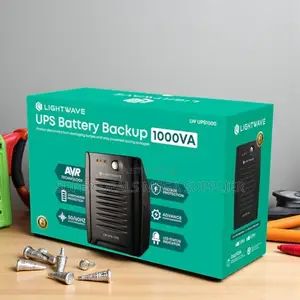 Lightwave 1000va Power Saver Ups With Led Indicator and Compact Build