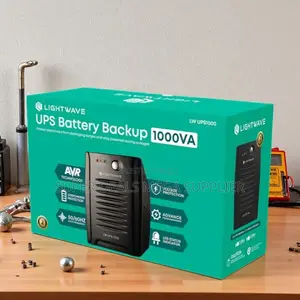 Lightwave 1000va Ups With Smart Battery Management and Voltage Control