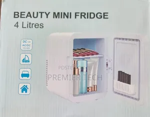 *4l Portable Beauty Car Fridge With Mirror and Duo Power Option