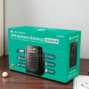Lightwave 1000va Backup Ups With Voltage Regulation and Led Indicators