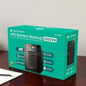 Lightwave 1000va Ups With Stable Power Output and Auto Restart Feature