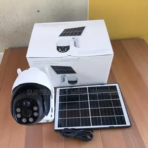 4g Solar Powered PTZ Camera 3mp Full Hd Night Vision Security System
