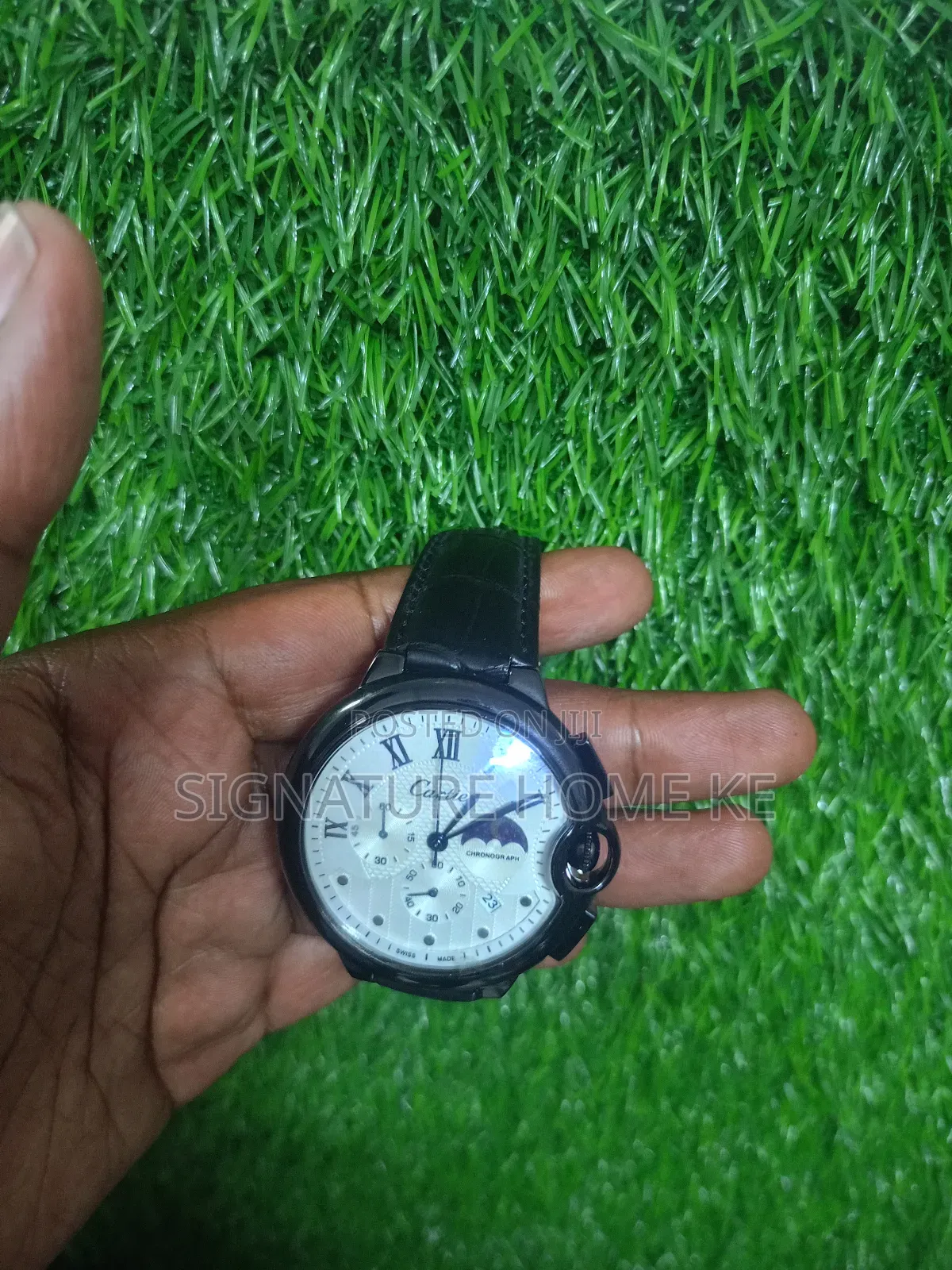 Cartier Leather Watch