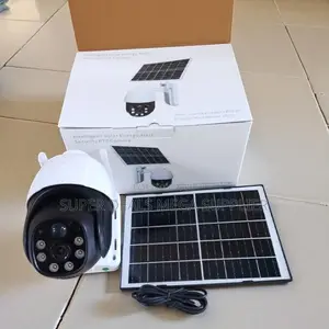4g Solar Security Camera 3mp Hd PTZ Motion Detect and Two Way Audio